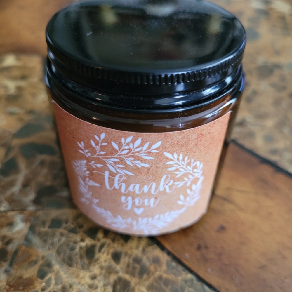 Red Drawstring Pouch Candle - Picture 2 of 3